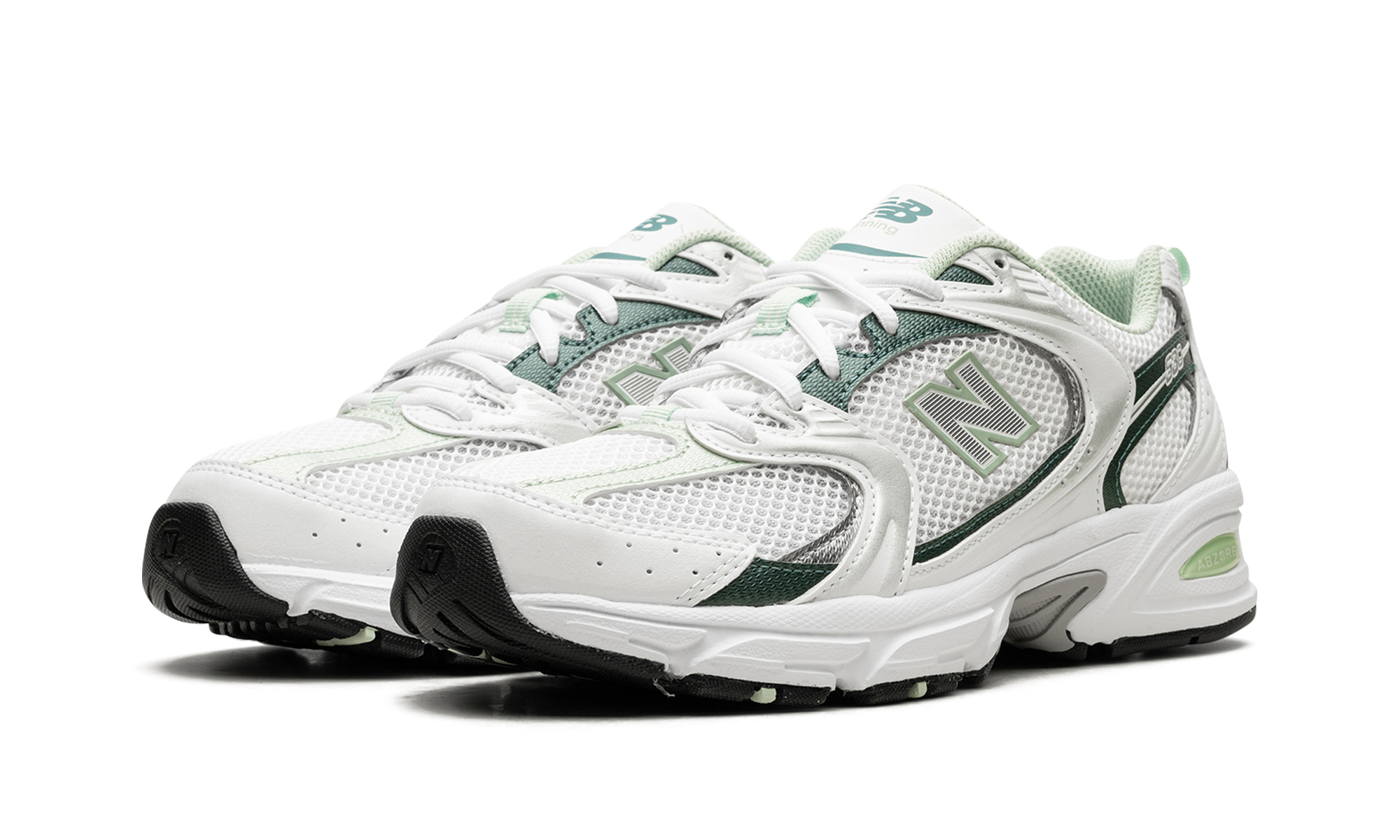 New Balance 530 White New Spruce