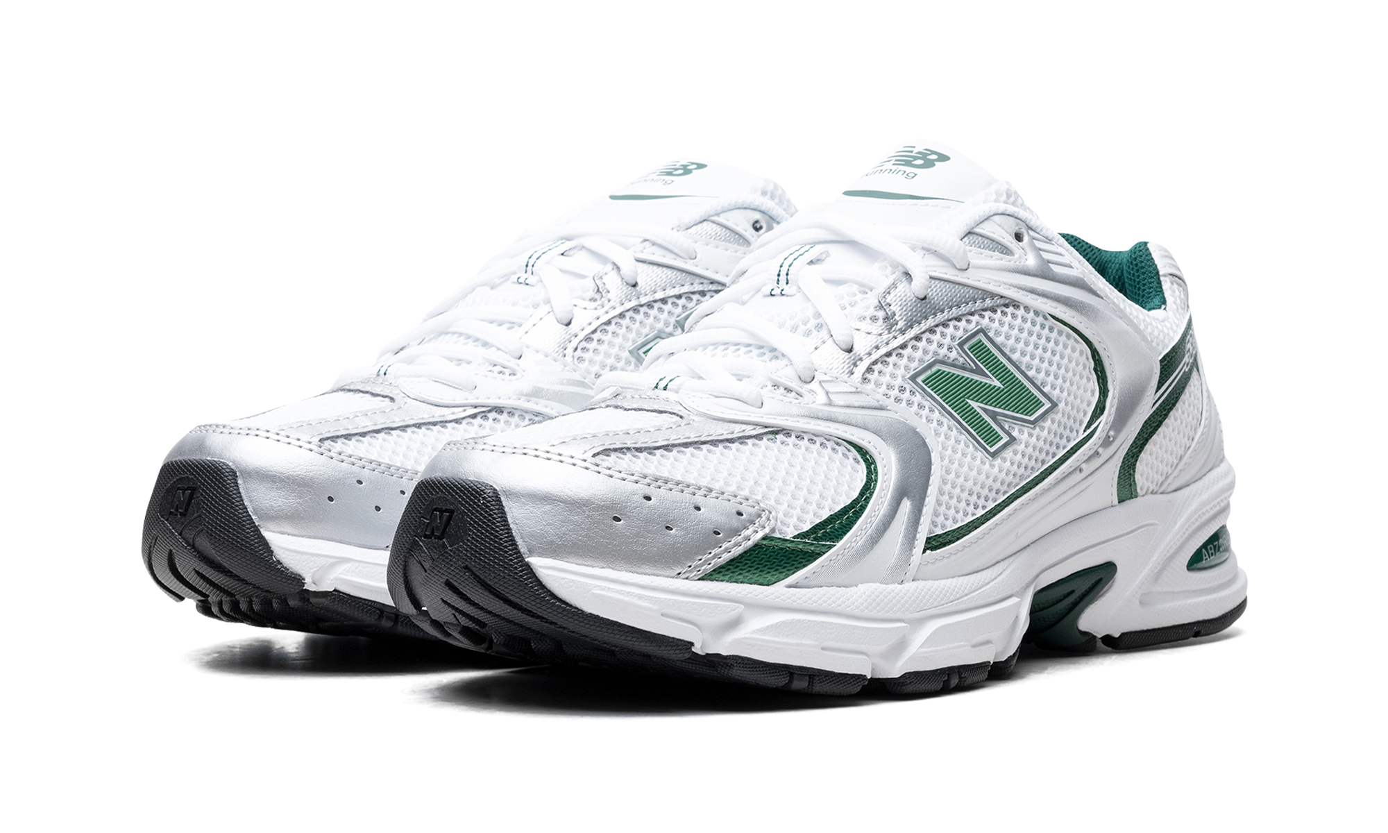 New Balance 530 White Nightwatch Green