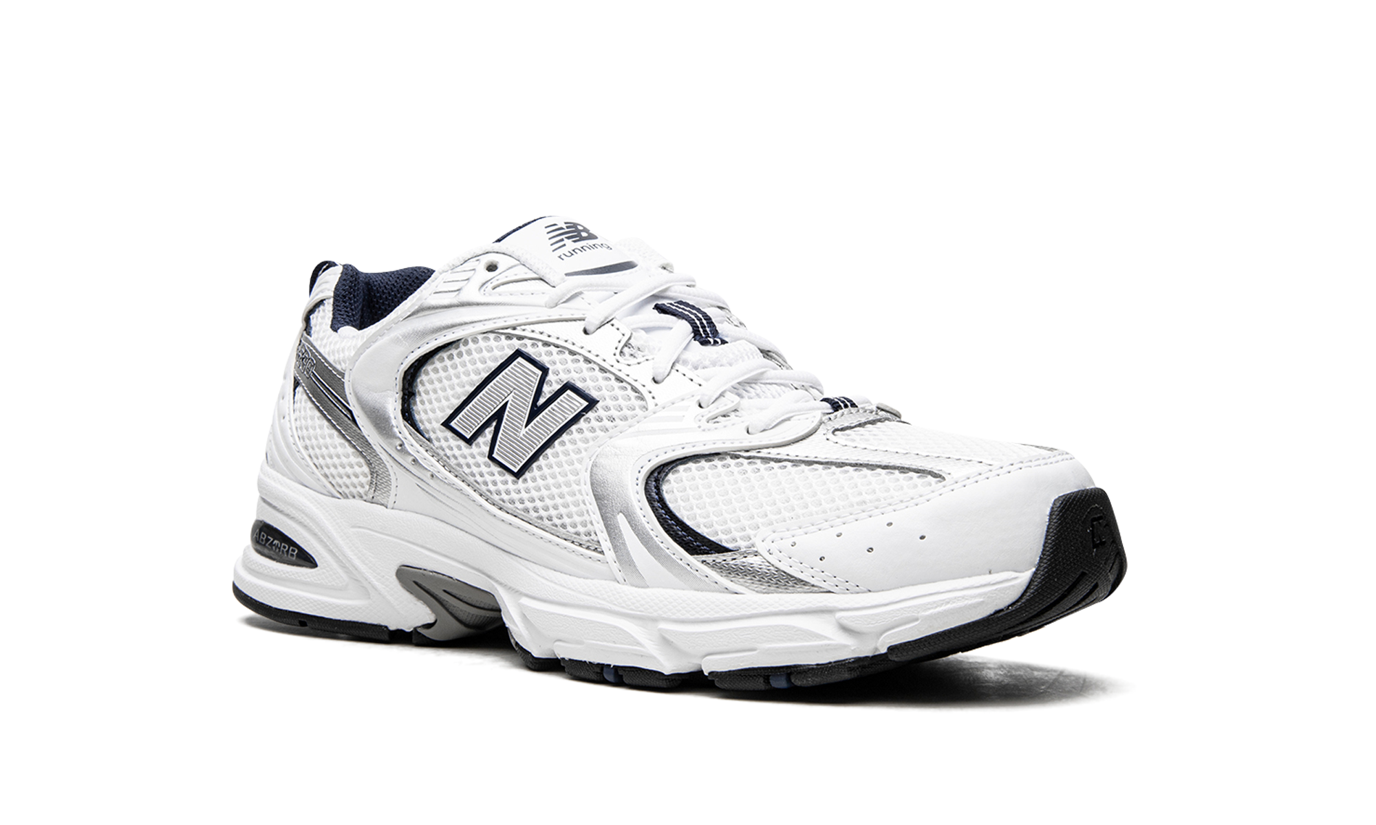 New Balance 530 White Silver Navy