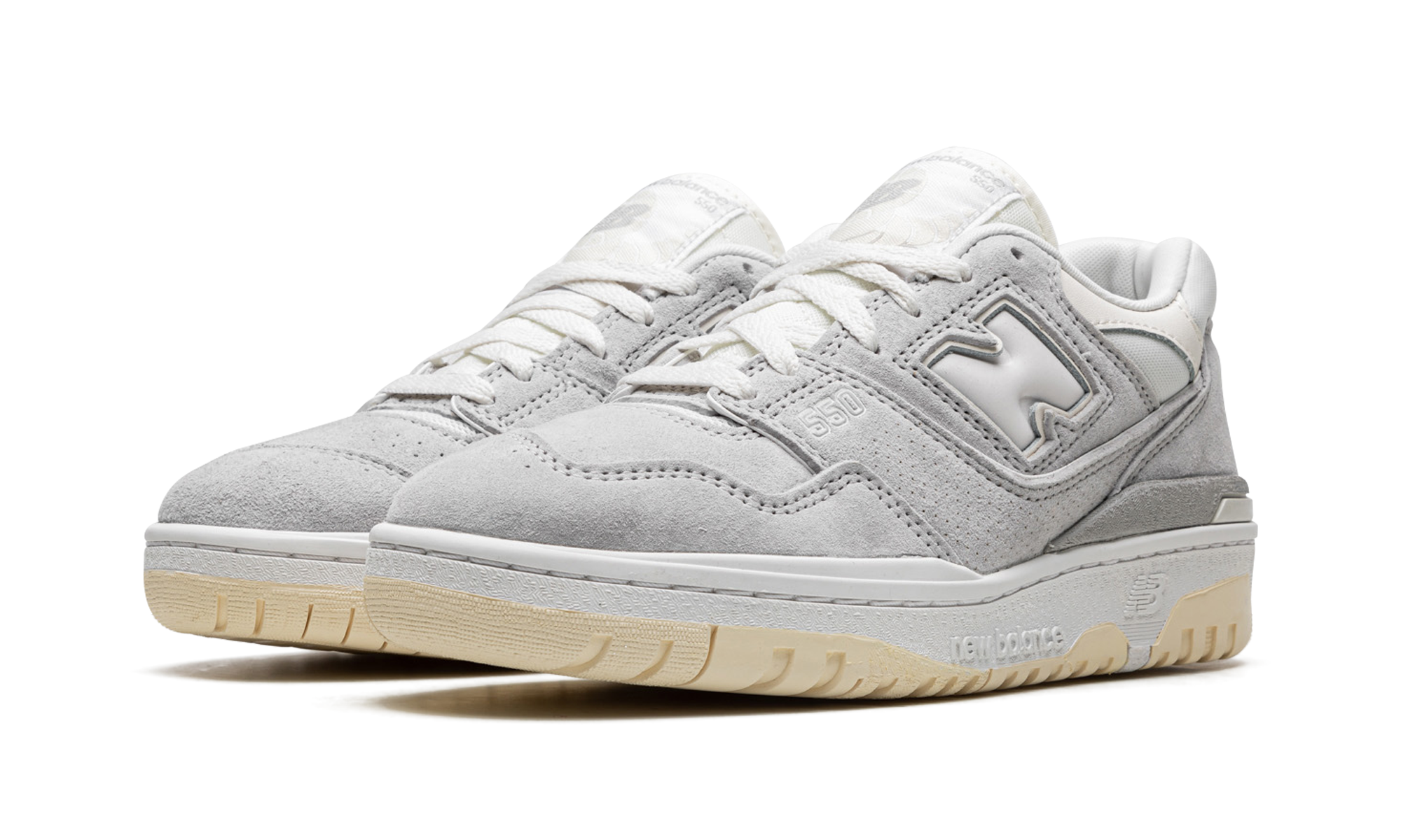 New Balance 550 Grey Suede