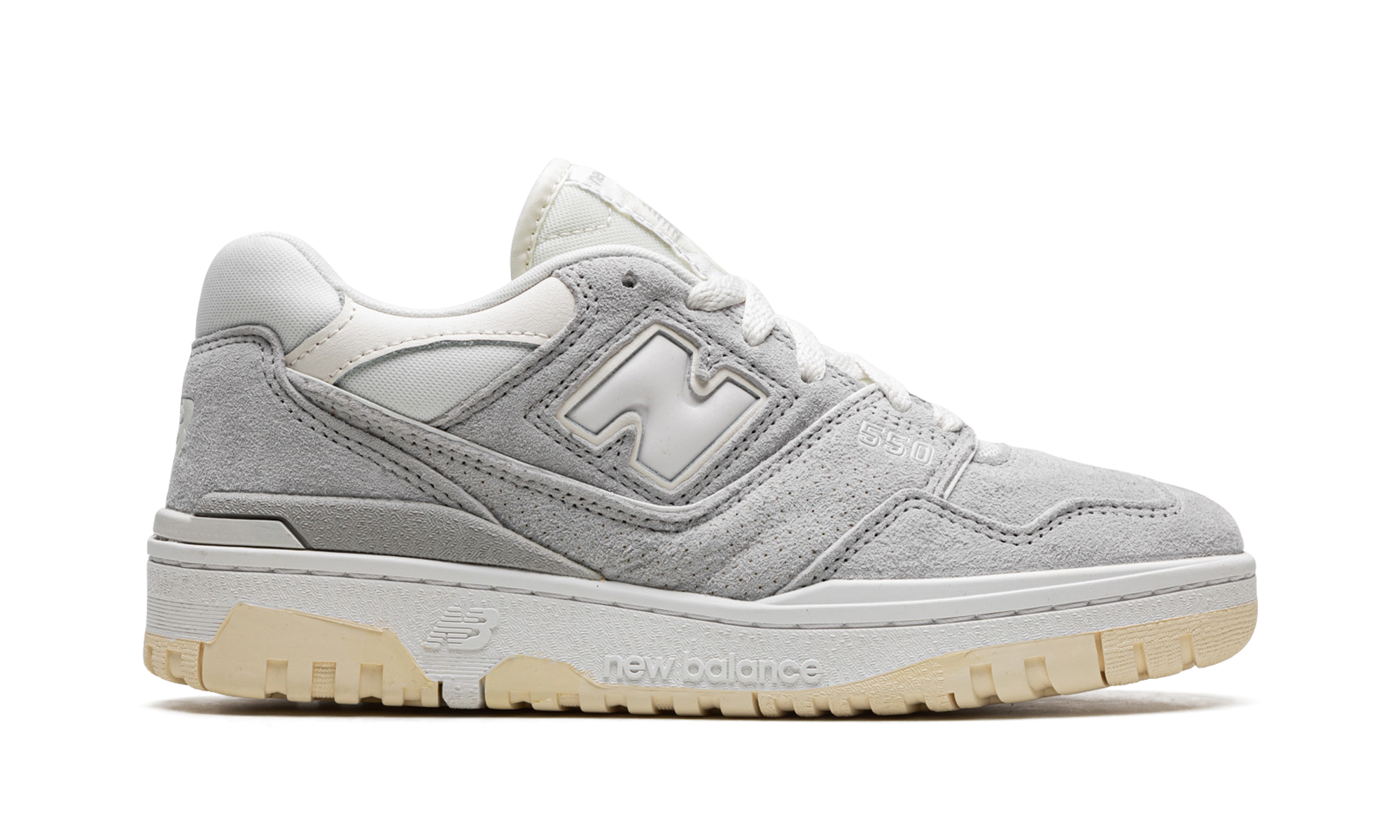 New Balance 550 Grey Suede