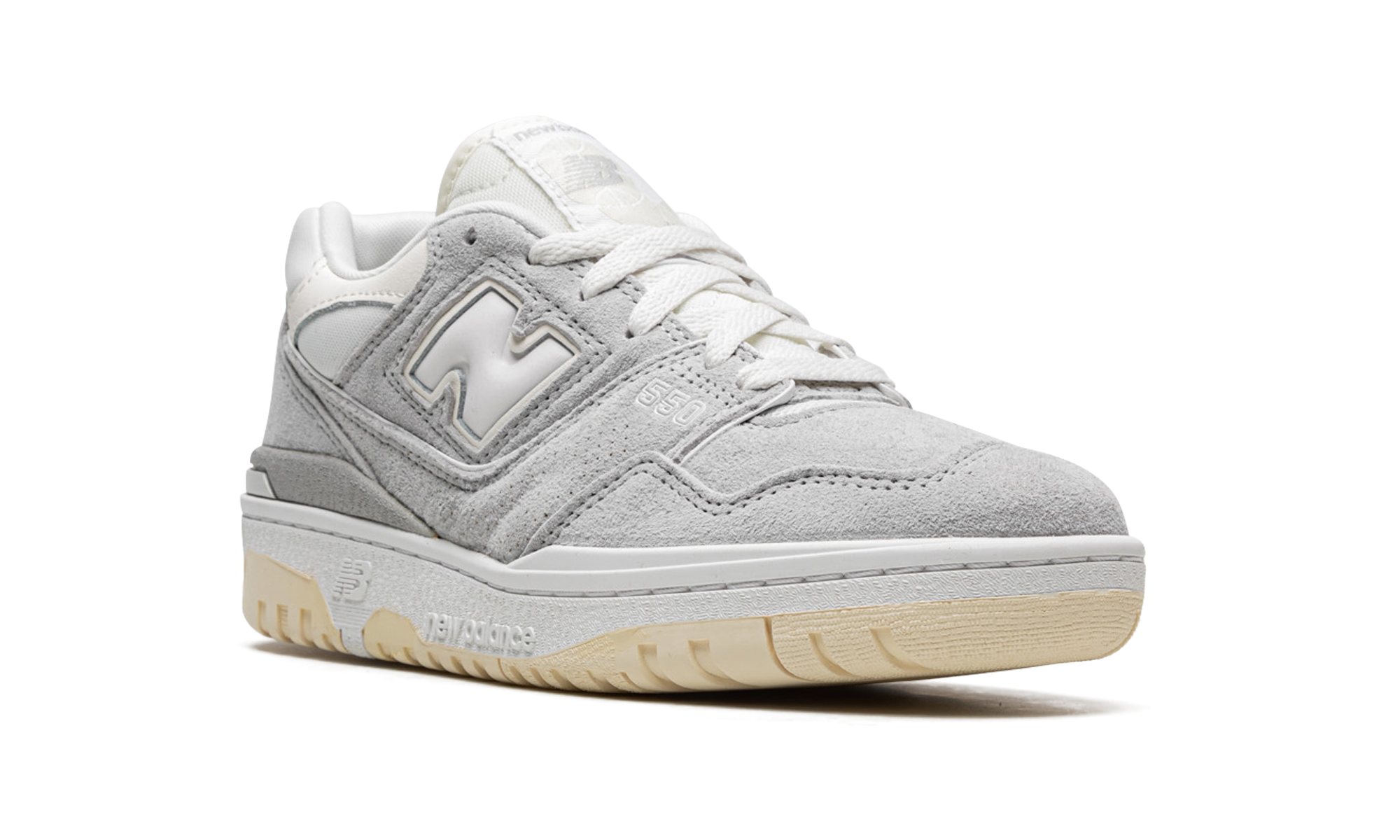 New Balance 550 Grey Suede