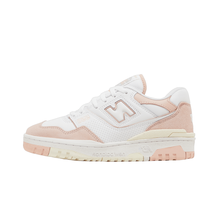 New Balance 550 Pink Sand Sea Salt, White (BBW550CD)