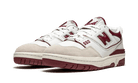 New Balance 550 Sea Salt Burgundy, Sea Salt/Burgundy (BB550LI1)