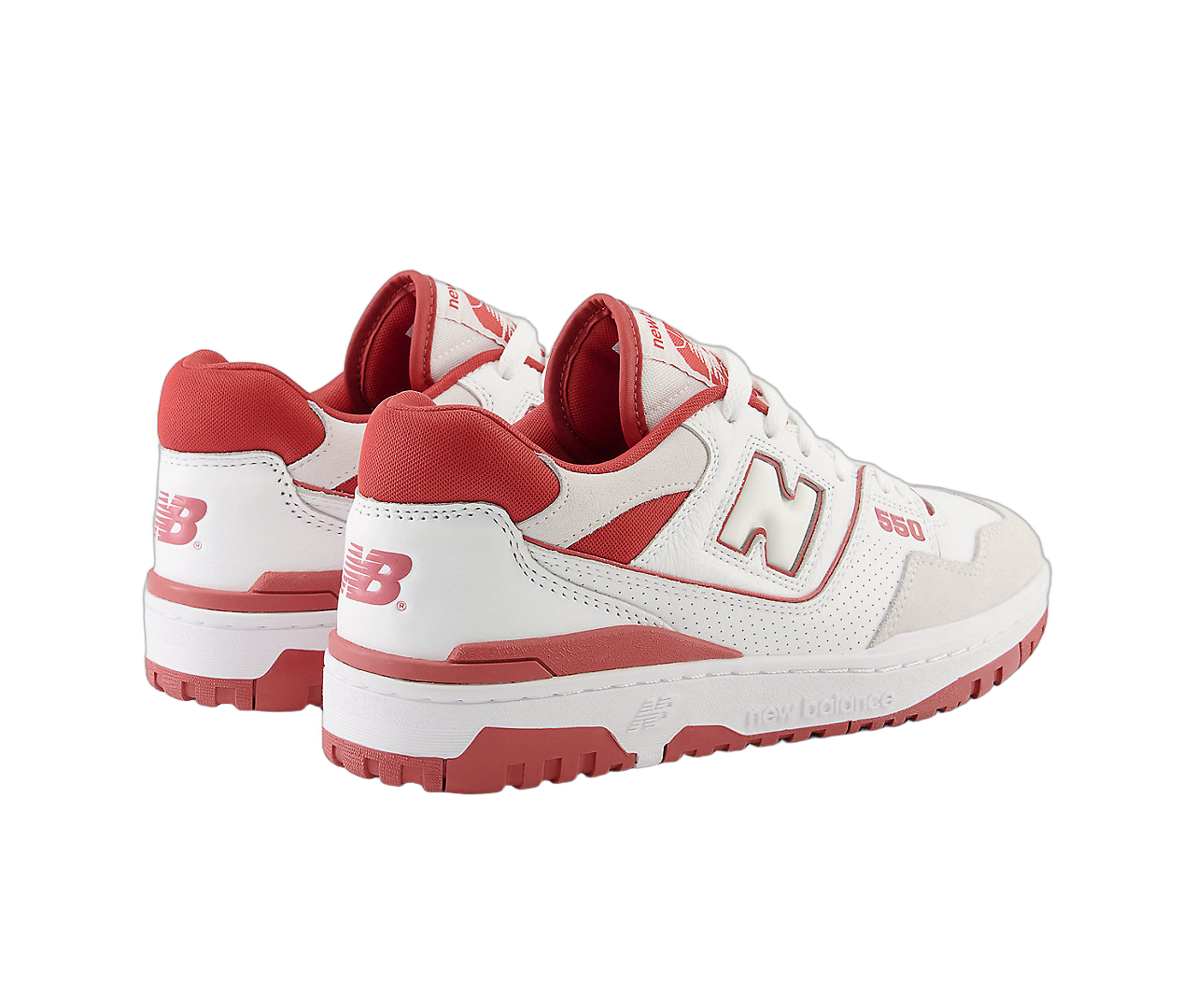 New Balance 550 Terracotta, White/Terracotta Orange (BB550STF)