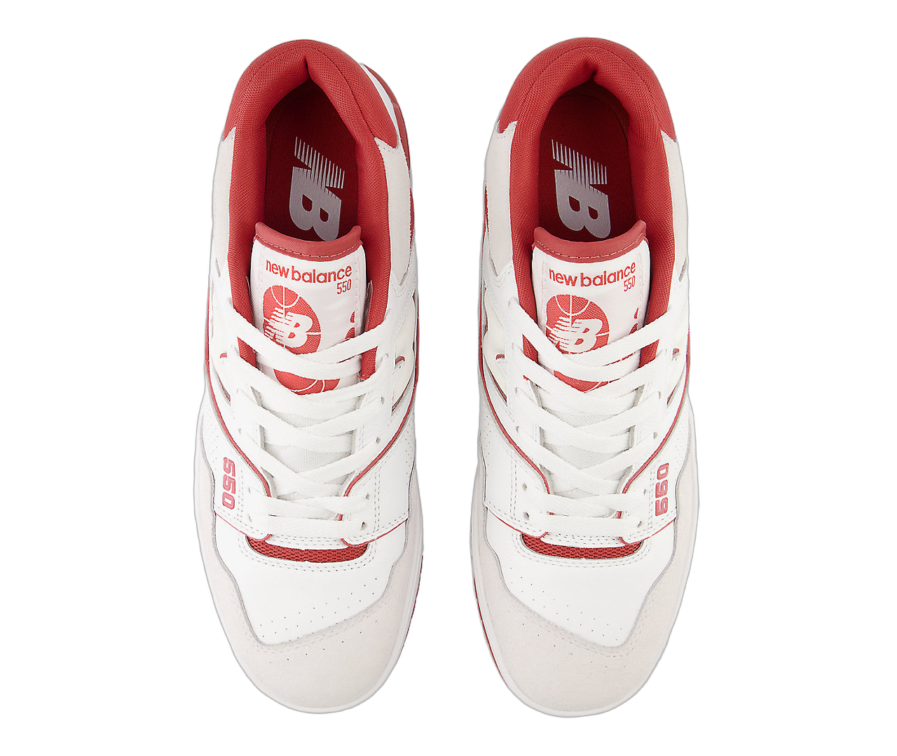 New Balance 550 Terracotta, White/Terracotta Orange (BB550STF)