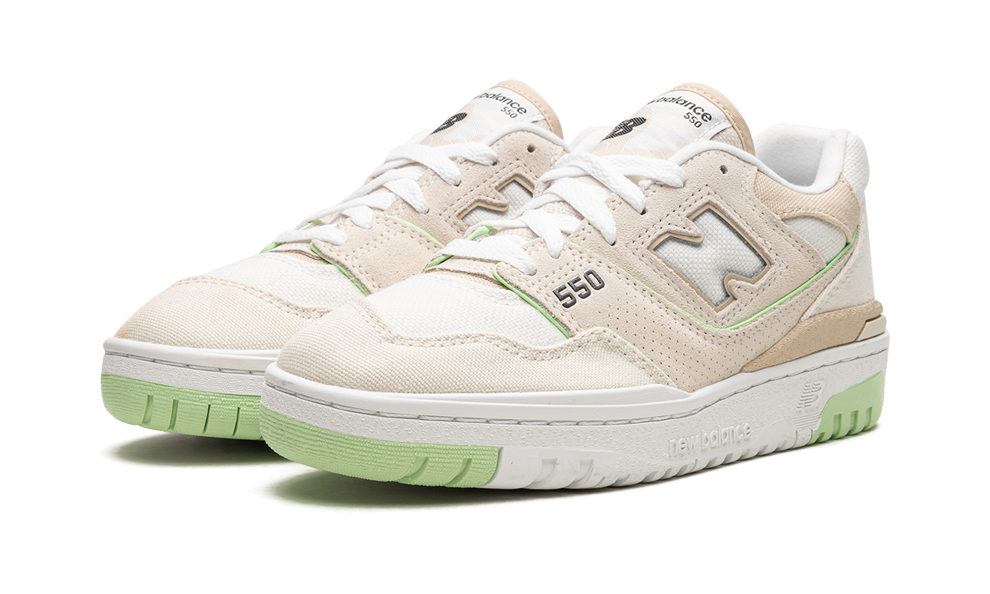 New Balance 550 Turtledove Green Aura