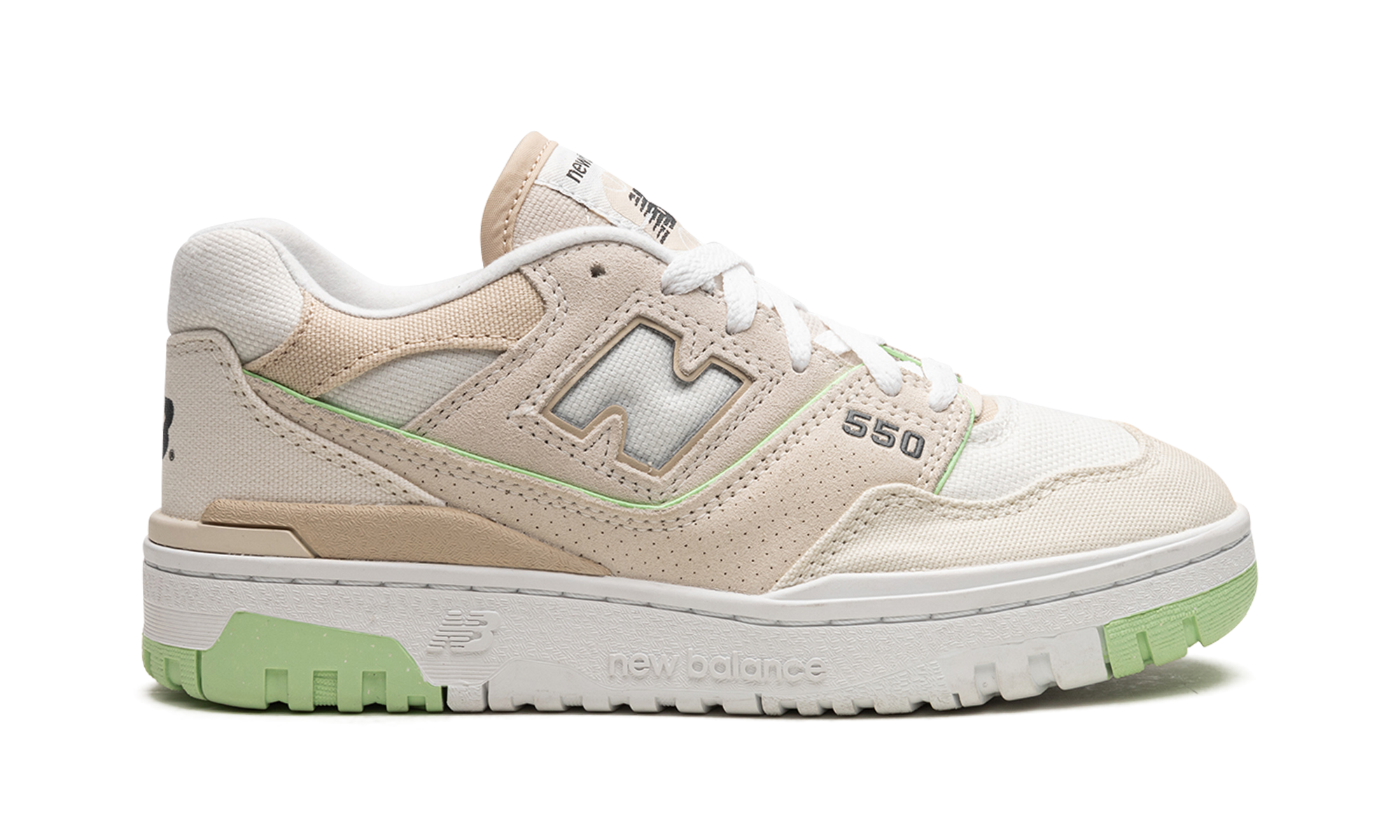 New Balance 550 Turtledove Green Aura