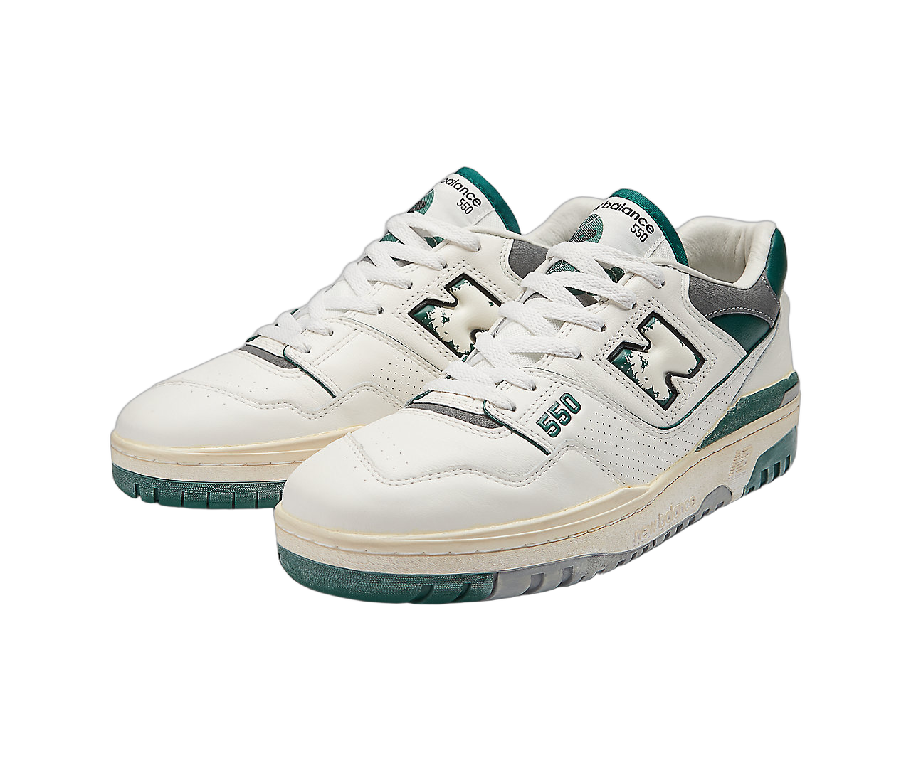 New Balance 550 Vintage Pack Marsh Green, Sea Salt/Marsh Green/Shadow Grey (BB550VTG)