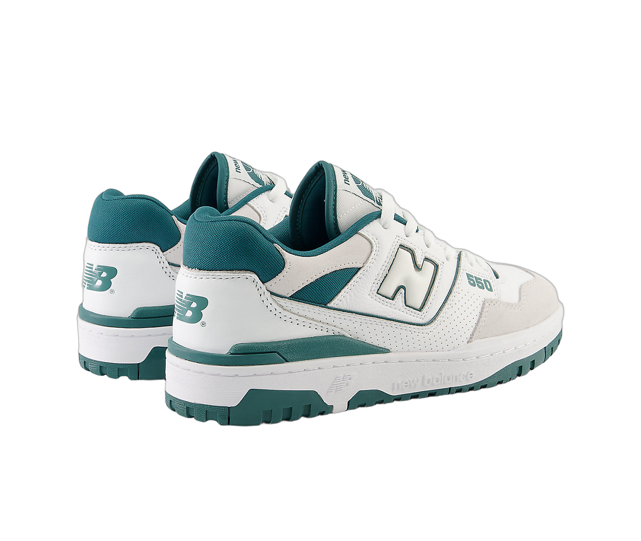 New Balance 550 Vintage Teal, White/Vintage Teal (BB550STA)
