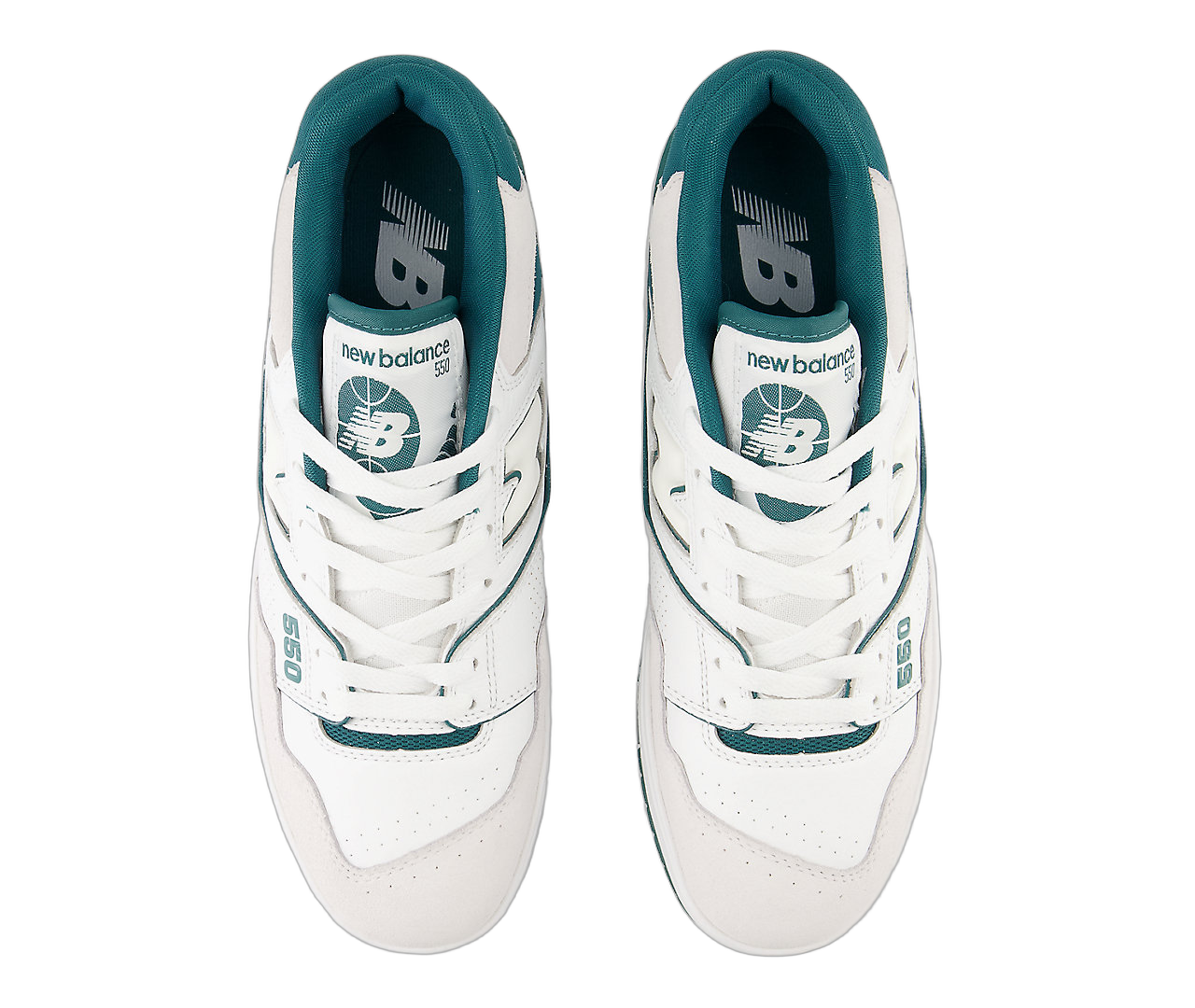 New Balance 550 Vintage Teal, White/Vintage Teal (BB550STA)