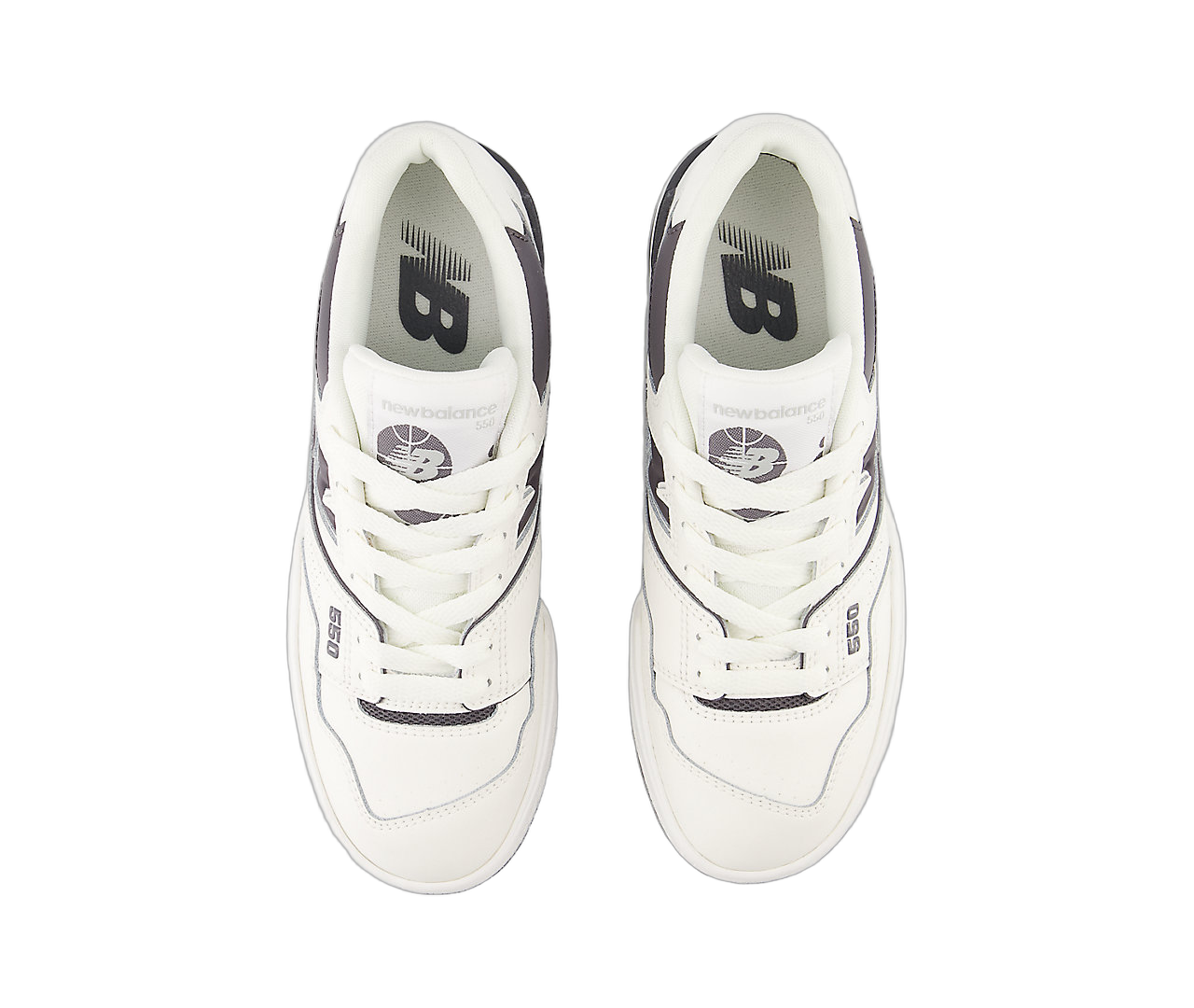 New Balance 550 White Anthracite, White/Anthracite (GSB550BH)