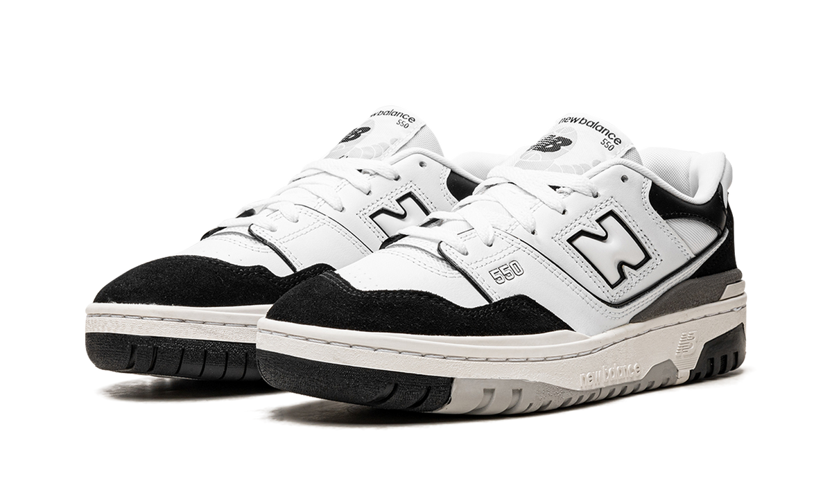New Balance 550 White Black Rain Cloud