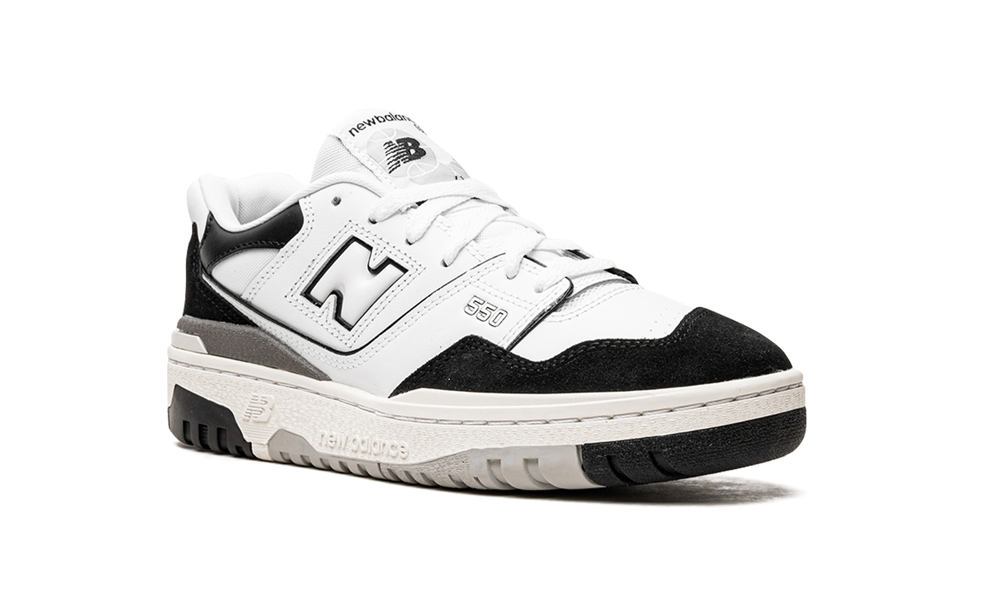 New Balance 550 White Black Rain Cloud