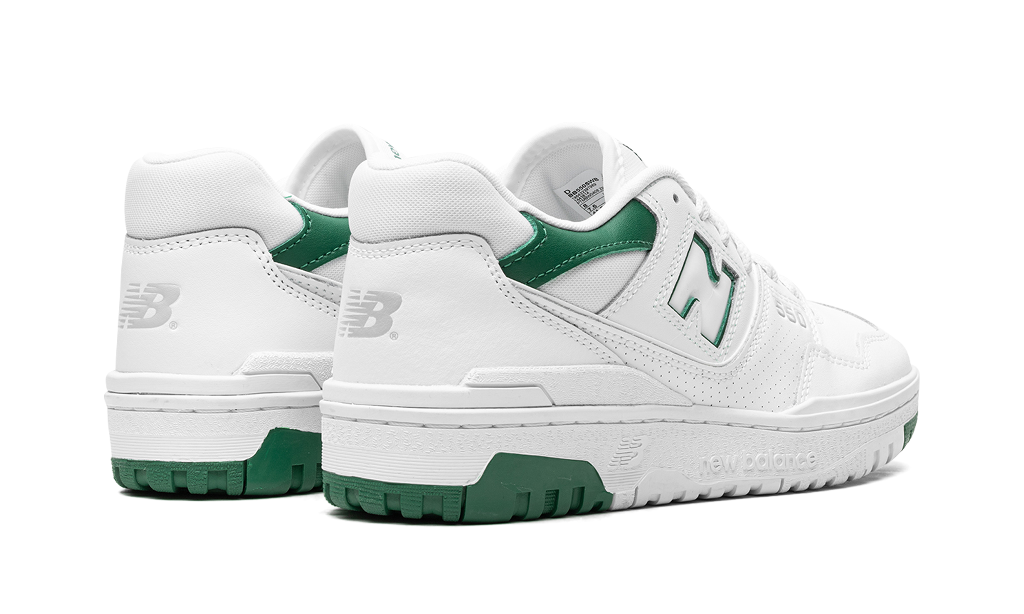 New Balance 550 White Classic Green