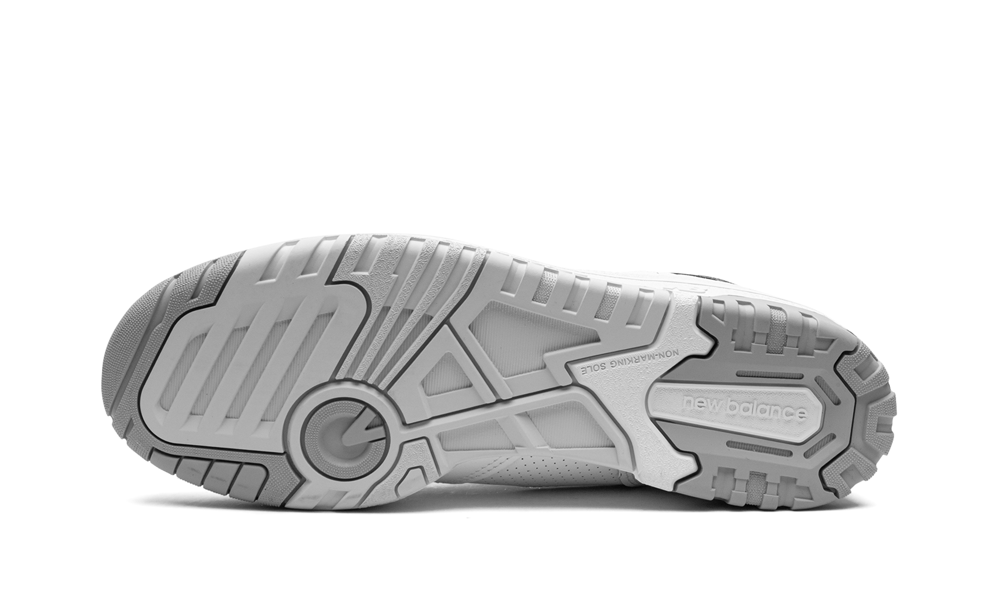 New Balance 550 White Concrete Black