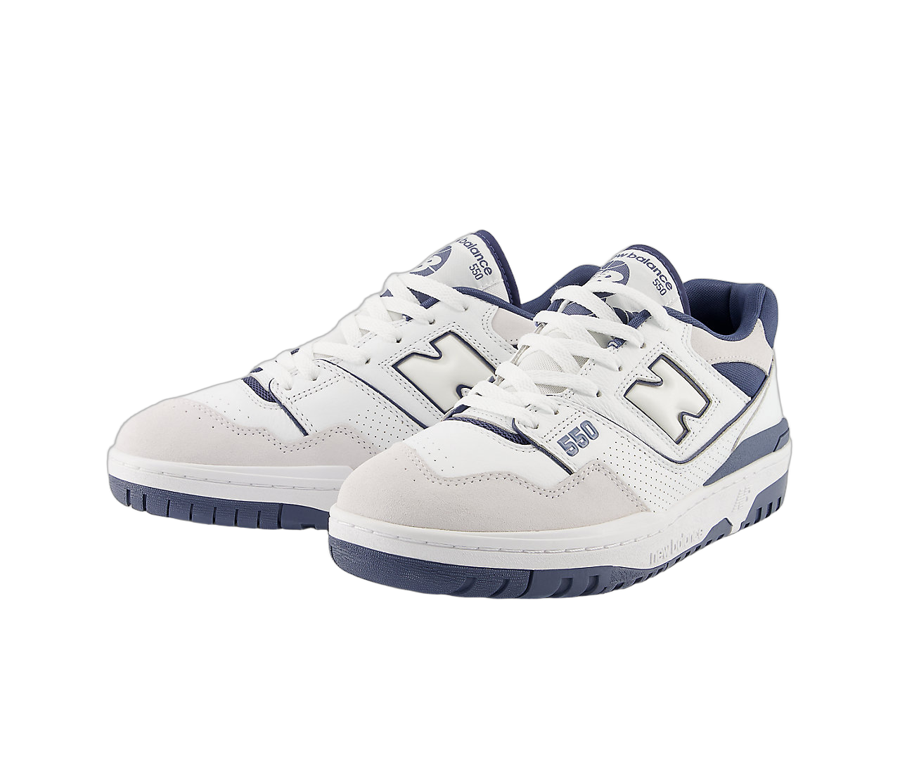 New Balance 550 White Dusty Blue - Sneak