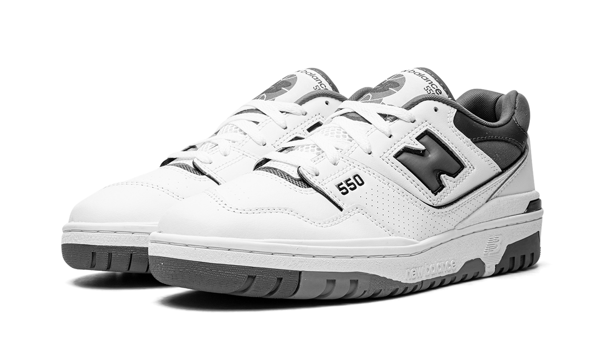 New Balance 550 White Grey Dark Grey