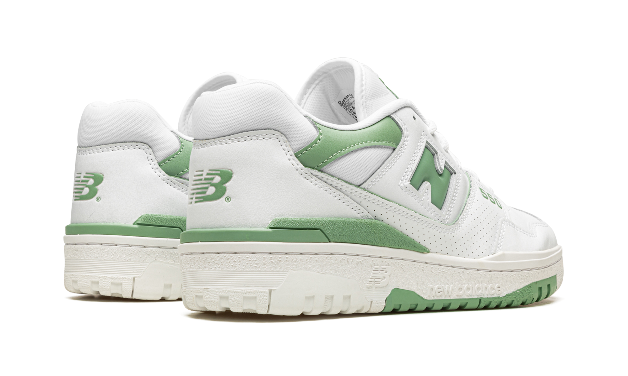 New Balance 550 White Mint Green