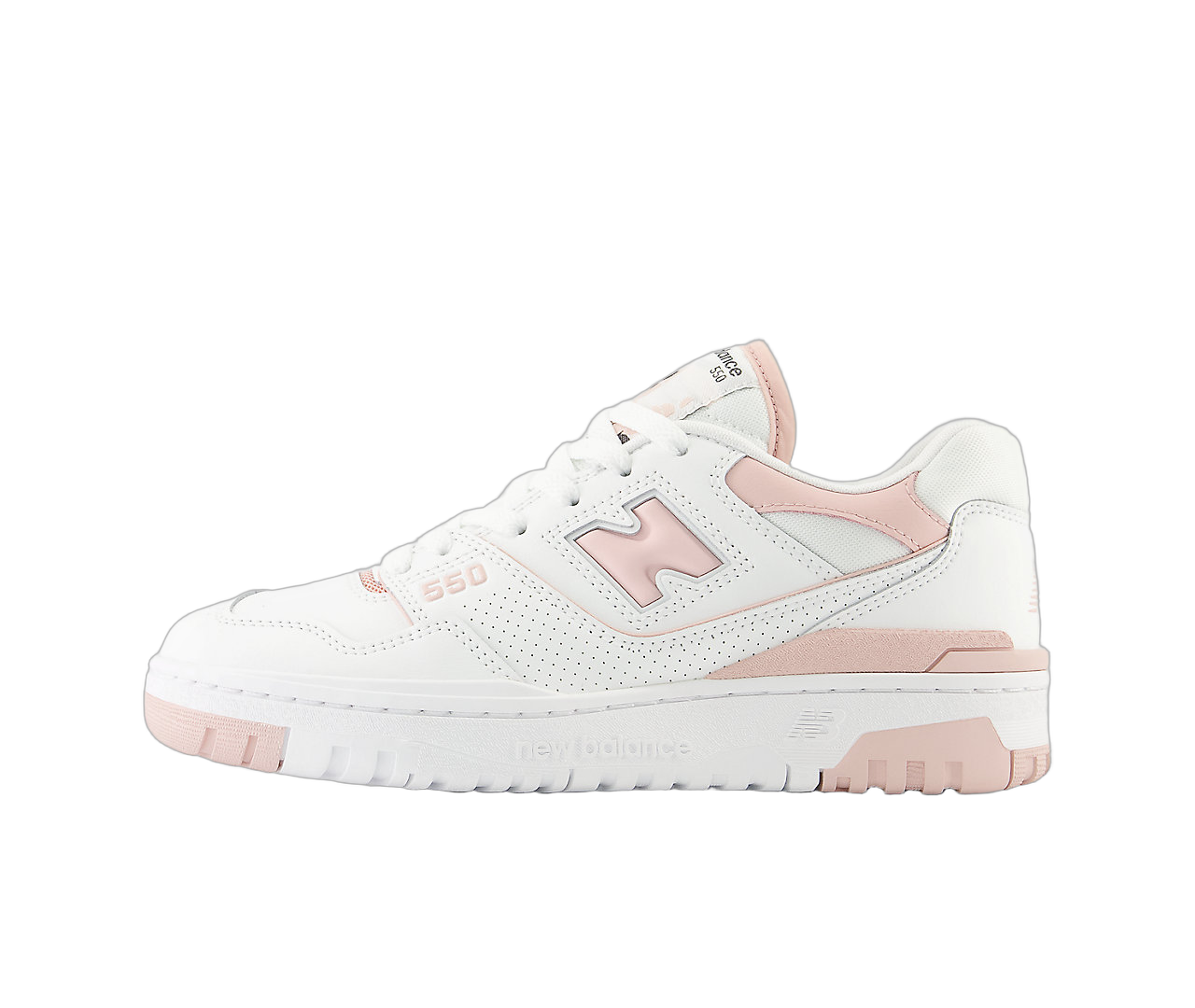 New Balance 550 White Pink Sand - Sneak
