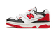 New Balance 550 White Red Black