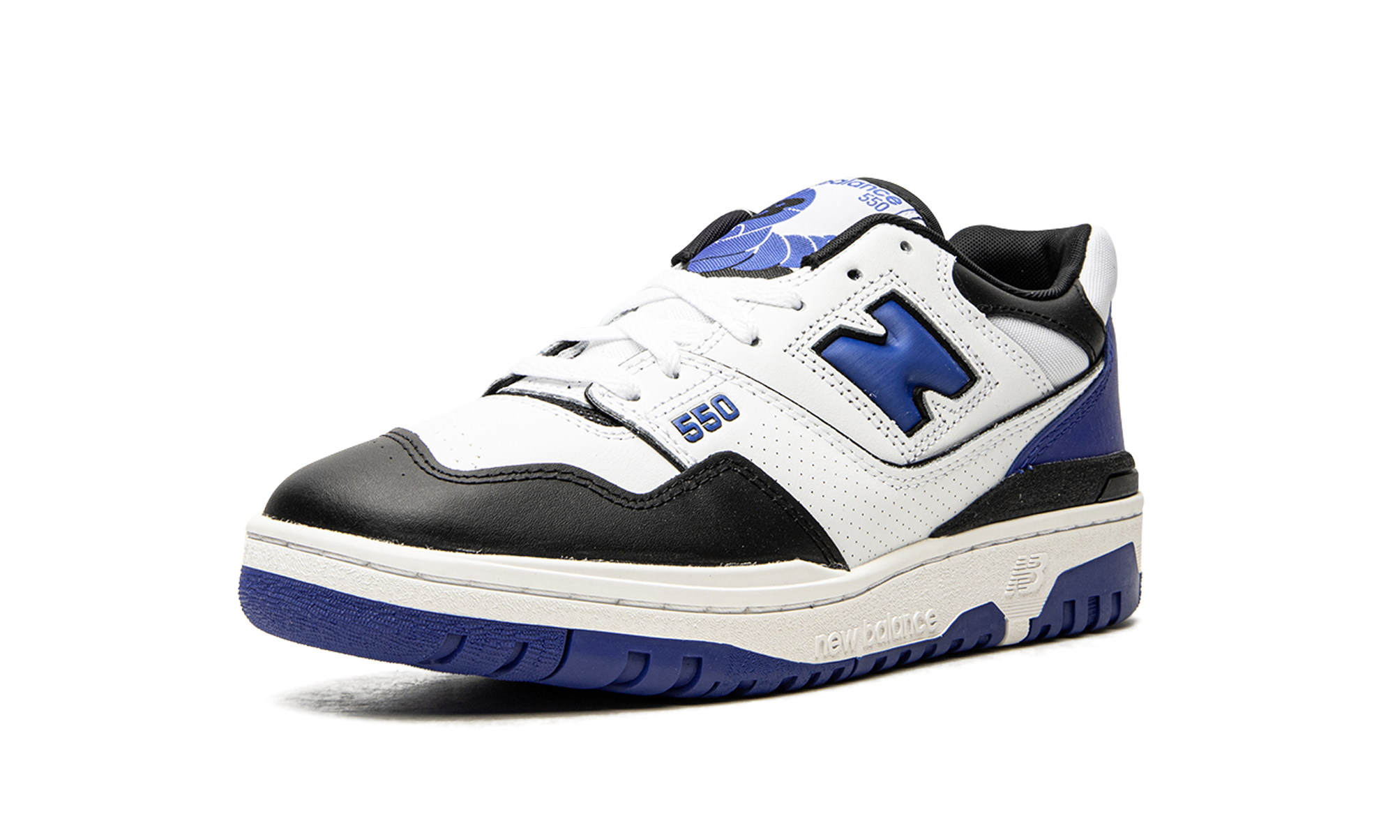 New Balance 550 White Royal Black
