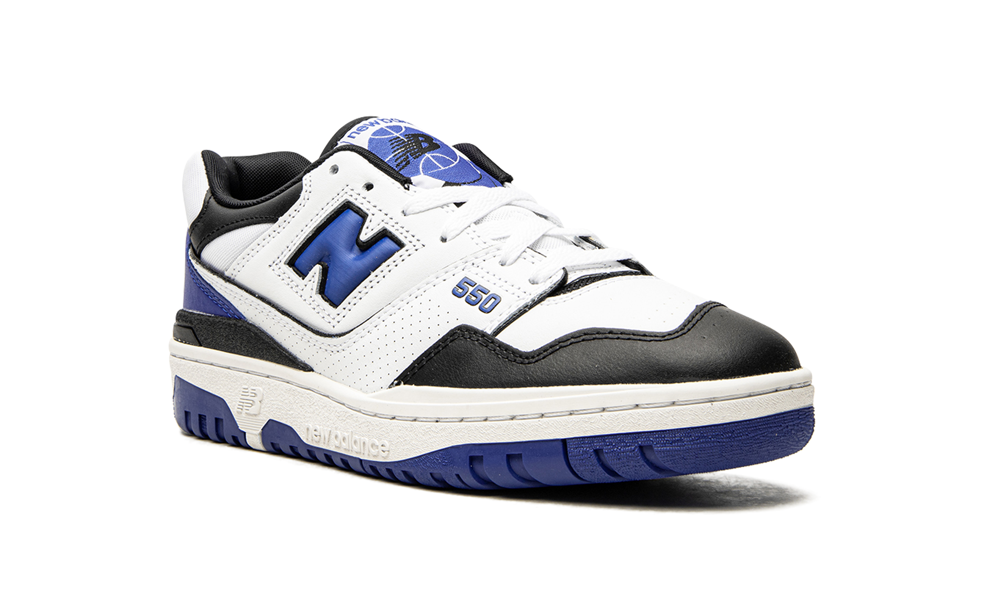 New Balance 550 White Royal Black