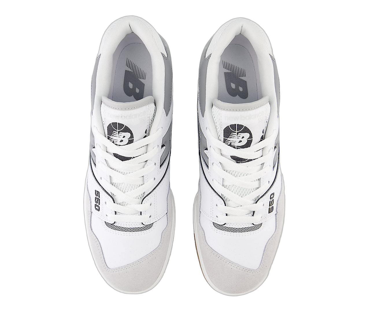 New Balance 550 White Slate Grey, White/Slate Grey/Brighton Grey (BB550ESC)