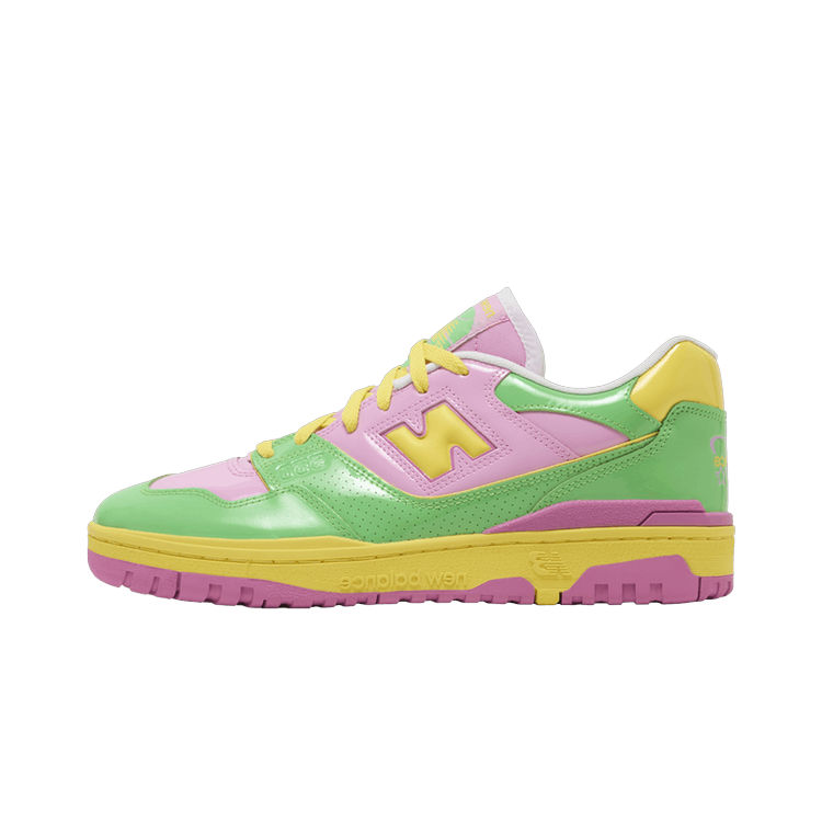 New Balance 550 Y2K Patent Leather Pack Pink Green, Pink/Green/Yellow (BB550YKA)