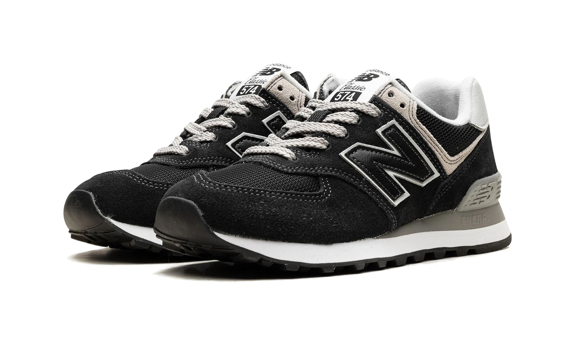 New Balance 574 Core Black White