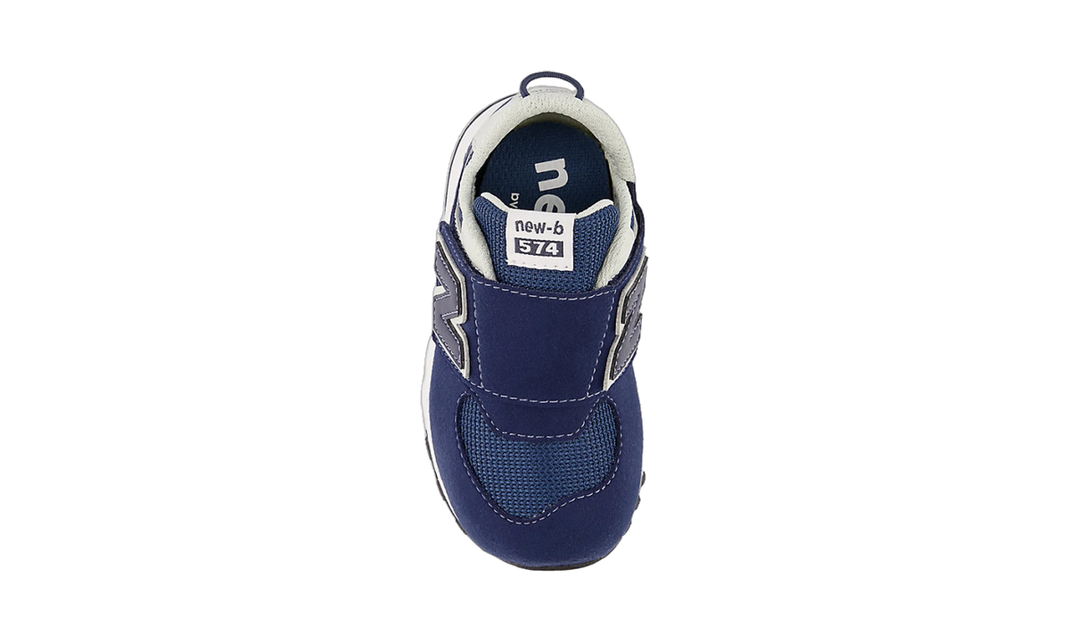 New Balance 574 Hook and Loop Navy White (TD)