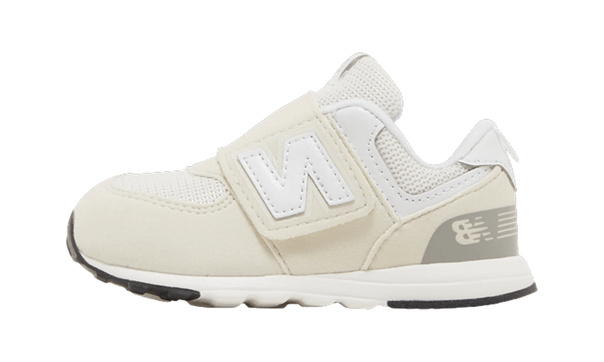 New Balance 574 Hook and Loop Nimbus Cloud White (TD)