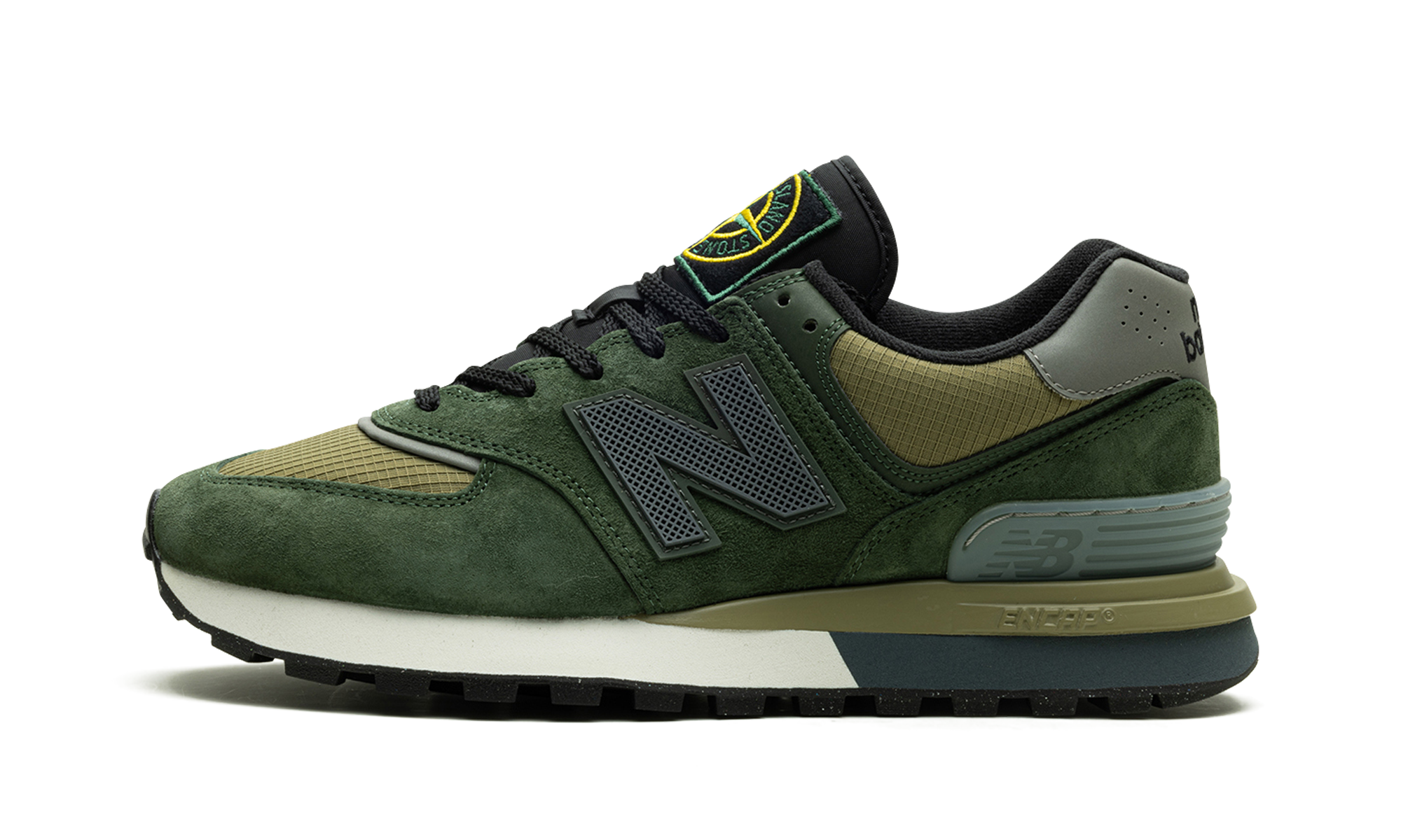 New Balance 574 Legacy Stone Island Dark Green