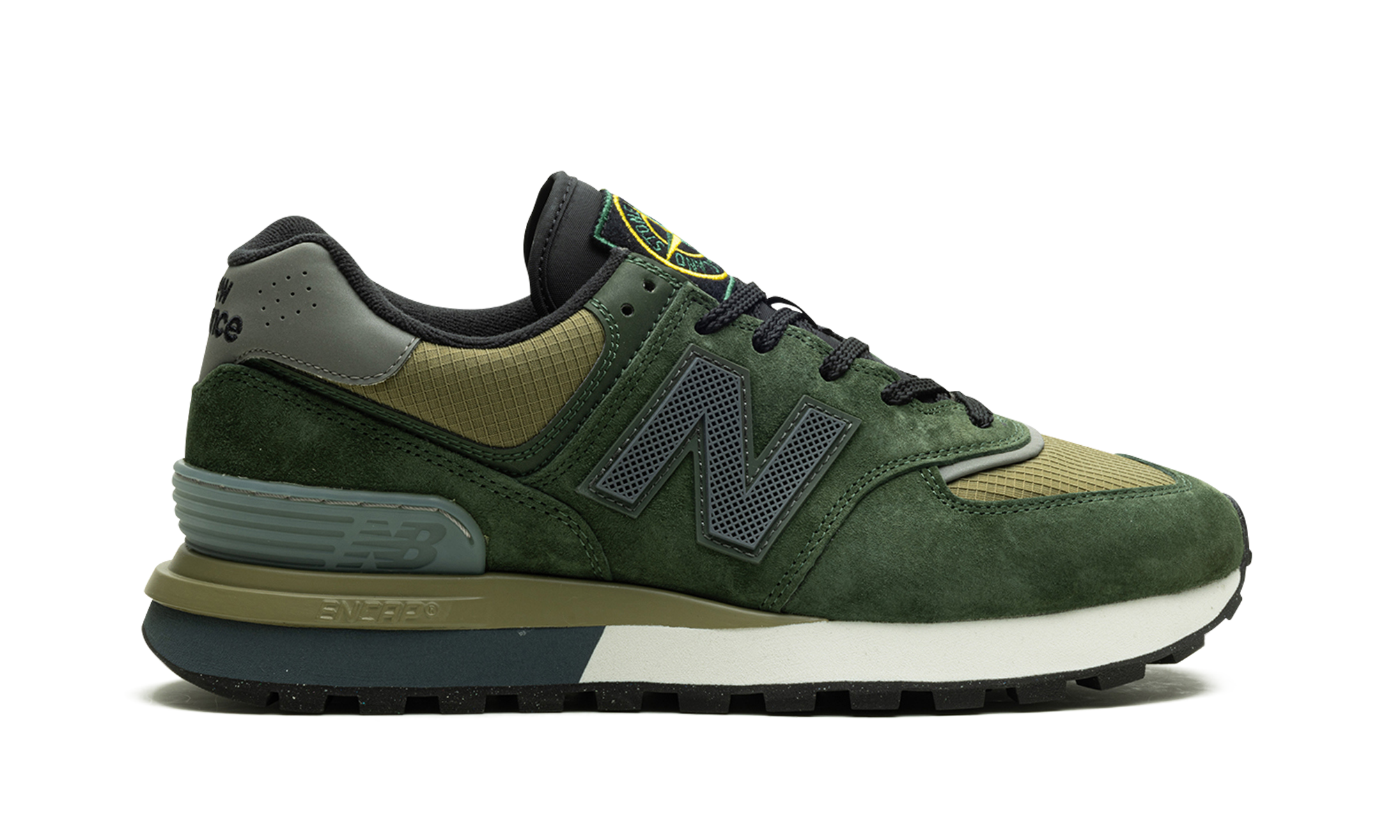 New Balance 574 Legacy Stone Island Dark Green