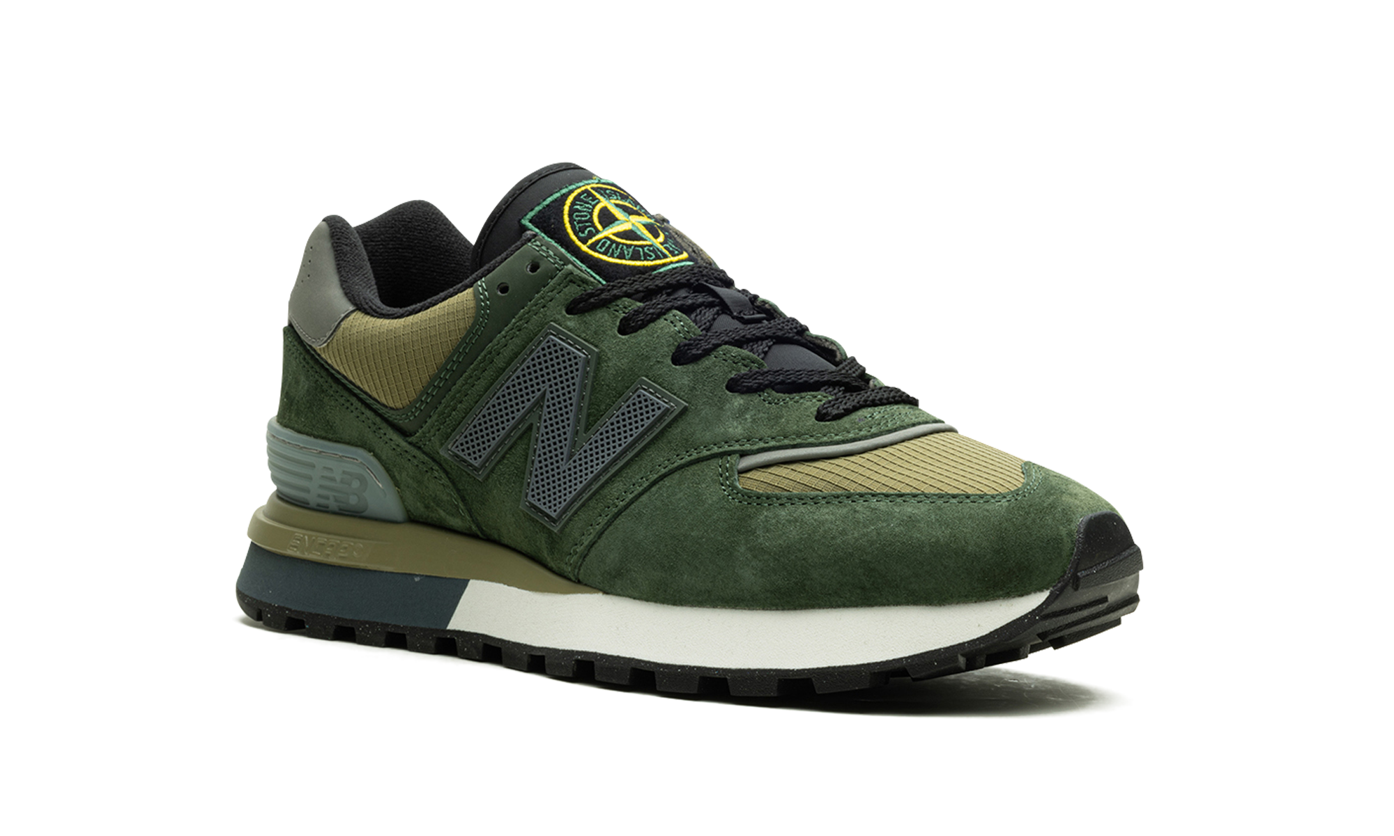 New Balance 574 Legacy Stone Island Dark Green
