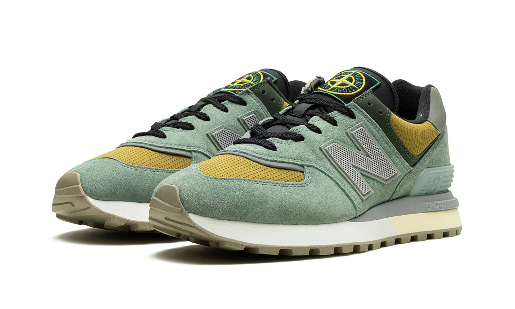 New Balance 574 Legacy Stone Island Light Green
