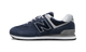 New Balance 574 Navy White
