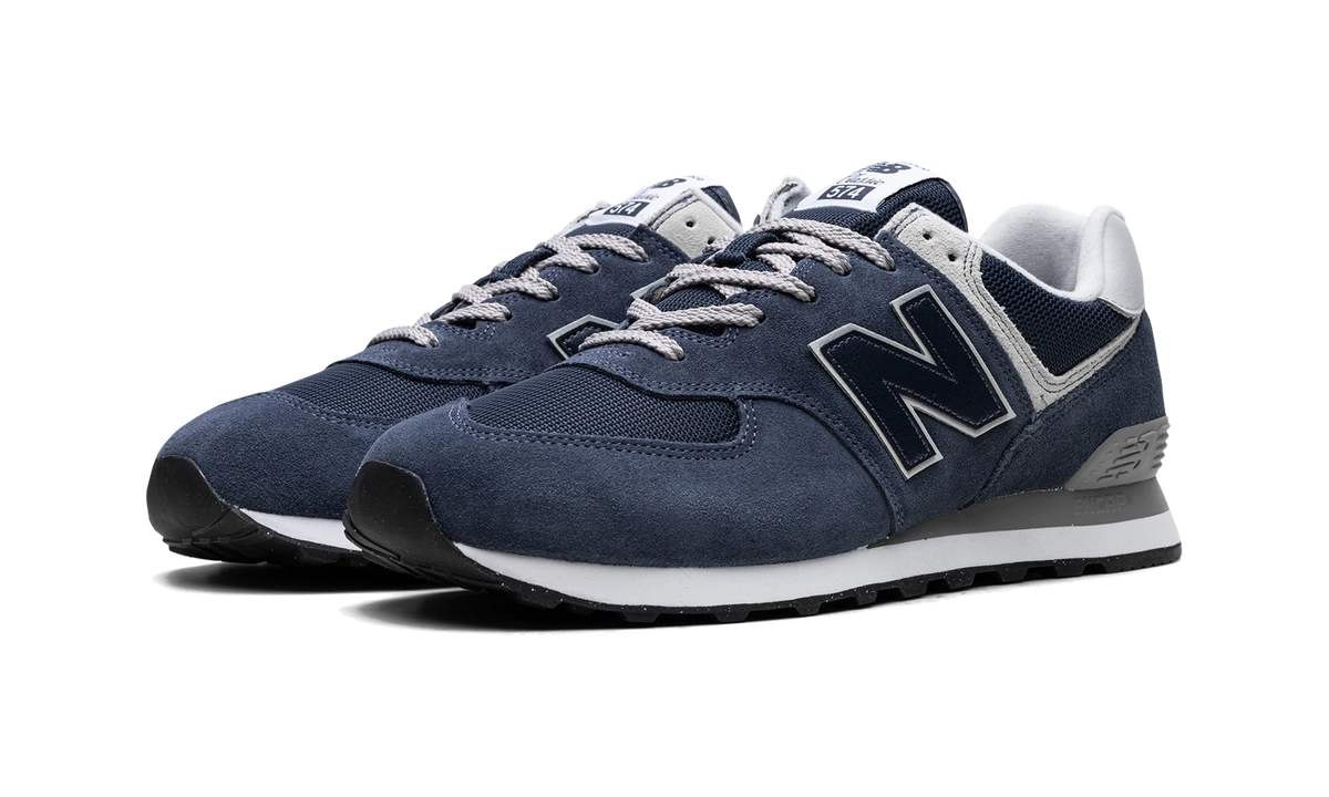 New Balance 574 Navy White
