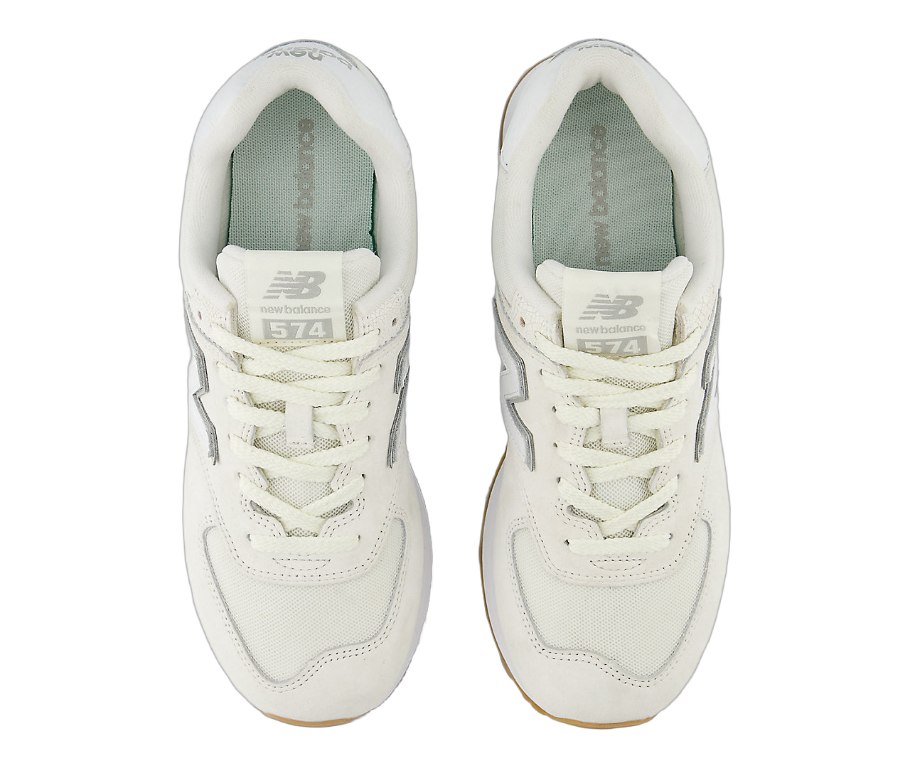 New Balance 574 Sea Salt White Concrete, Sea Salt/White/Concrete (U574RAD)