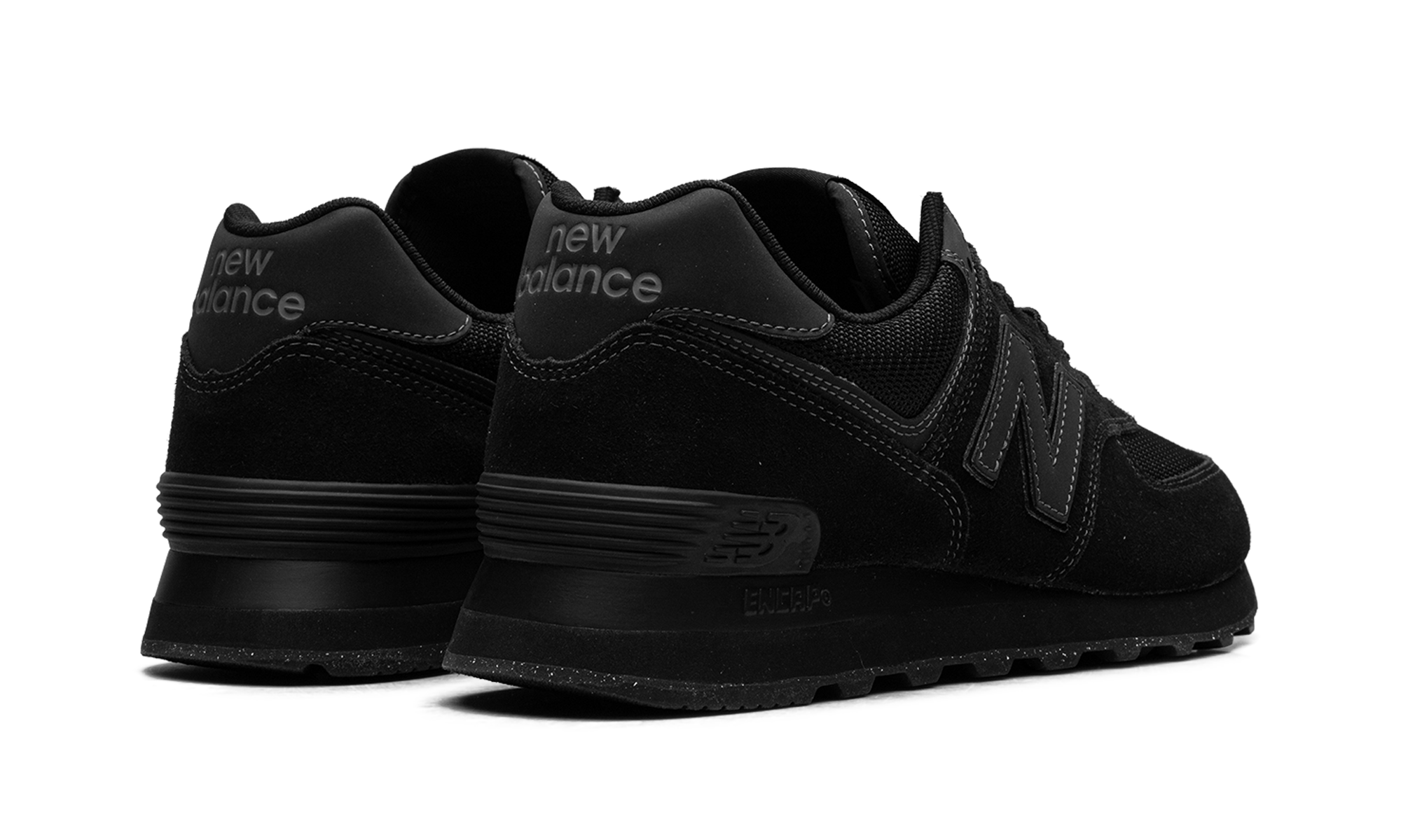 New Balance 574 Triple Black