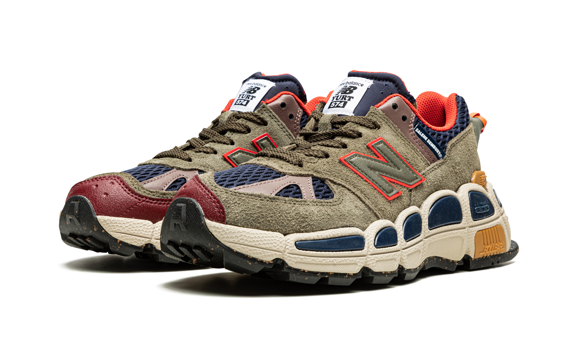 New Balance 574 YURT Salehe Bembury Team Forest Green