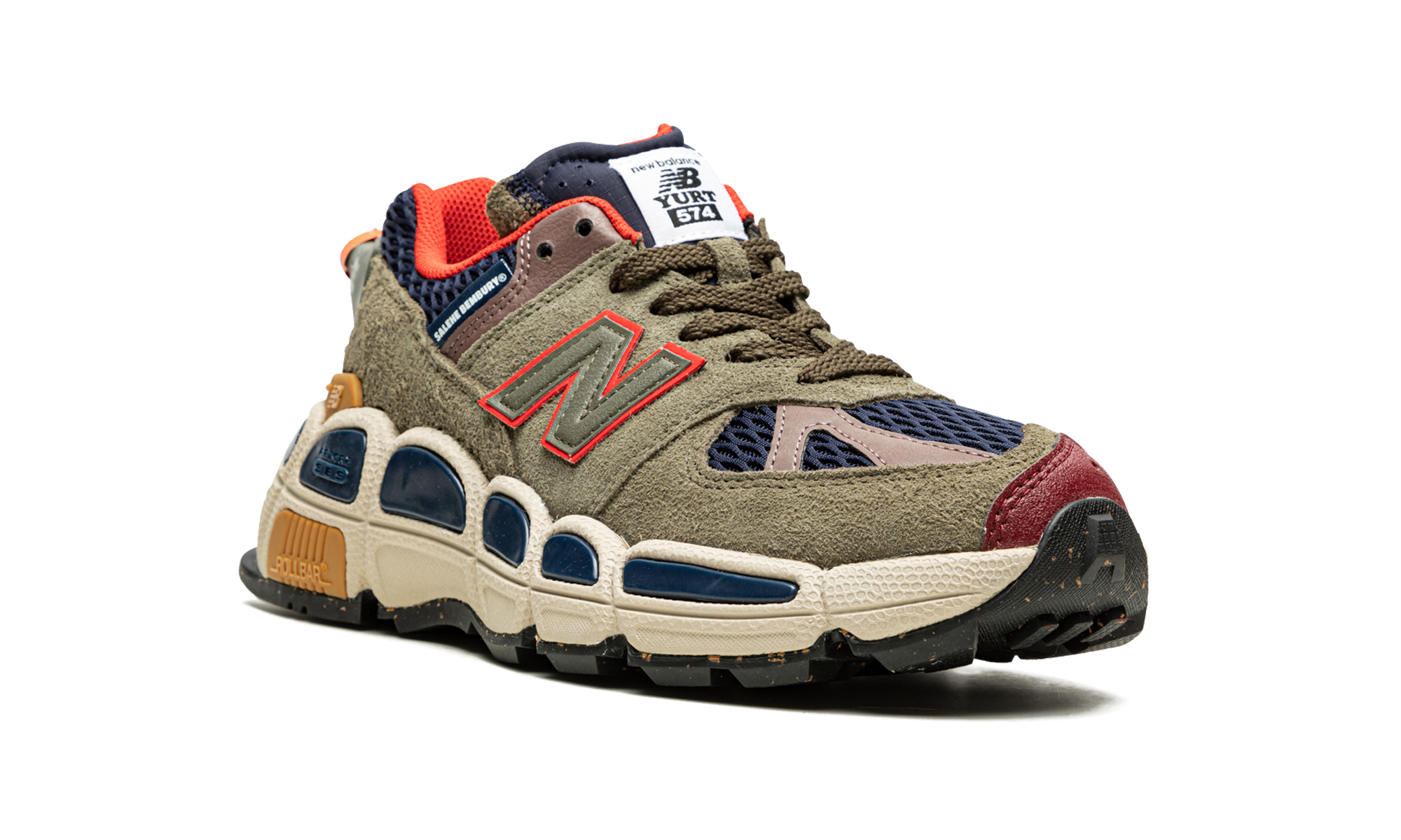 New Balance 574 YURT Salehe Bembury Team Forest Green