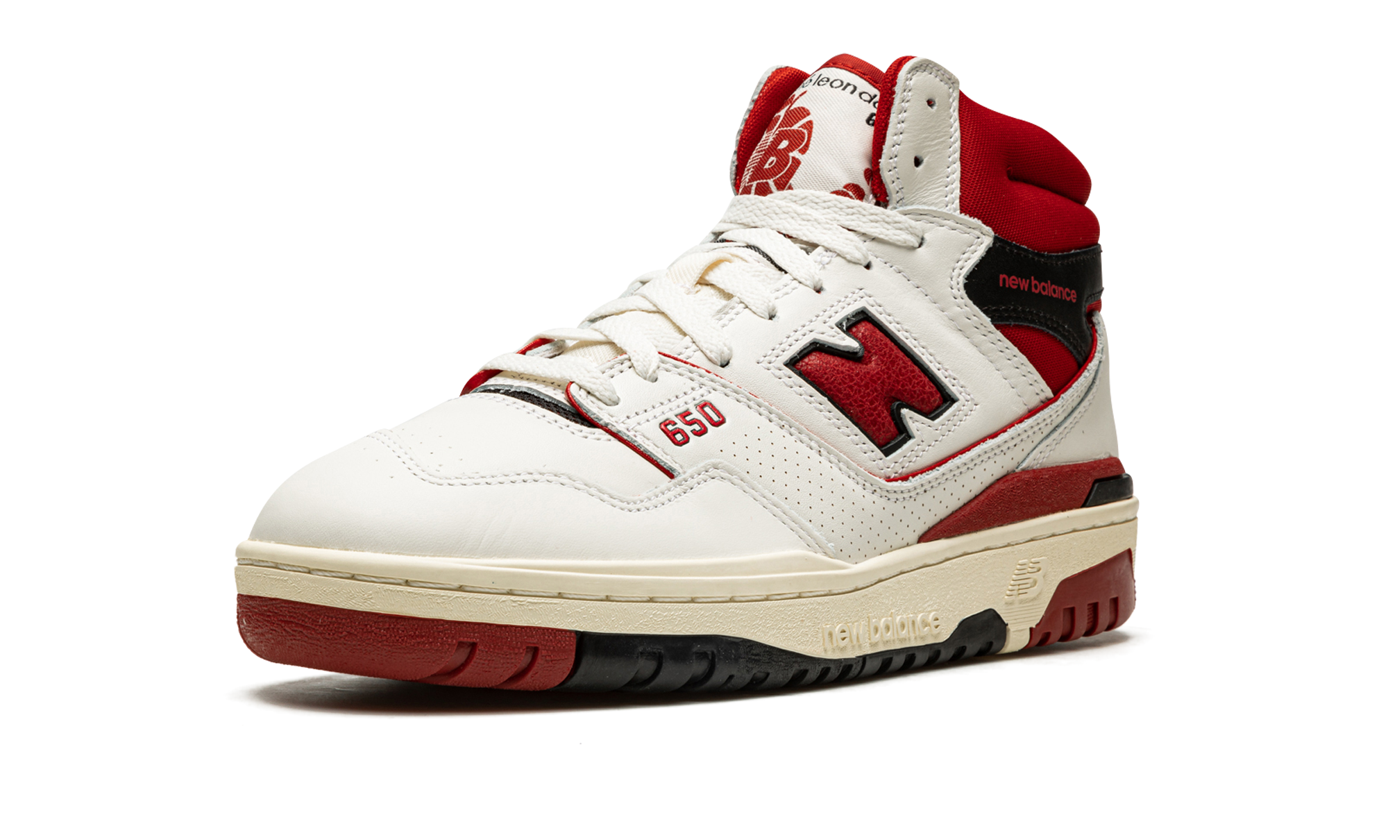 New Balance 650R Aime Leon Dore White Red