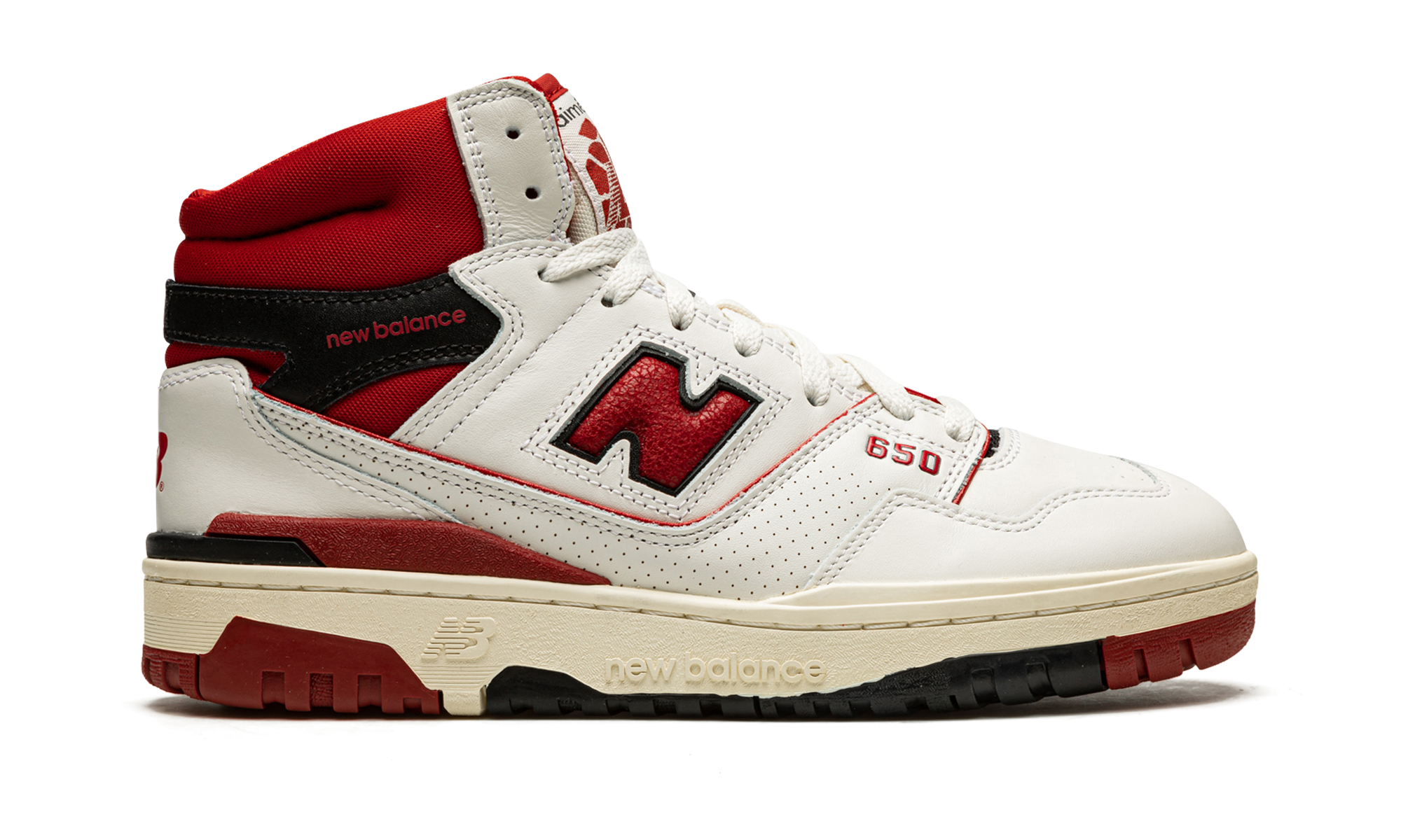 New Balance 650R Aime Leon Dore White Red