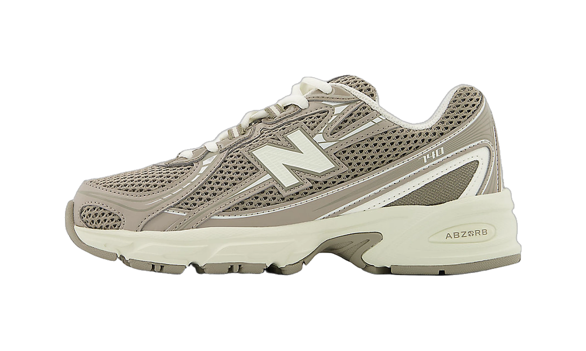 New Balance 740 Bungee Lace Brown Beige
