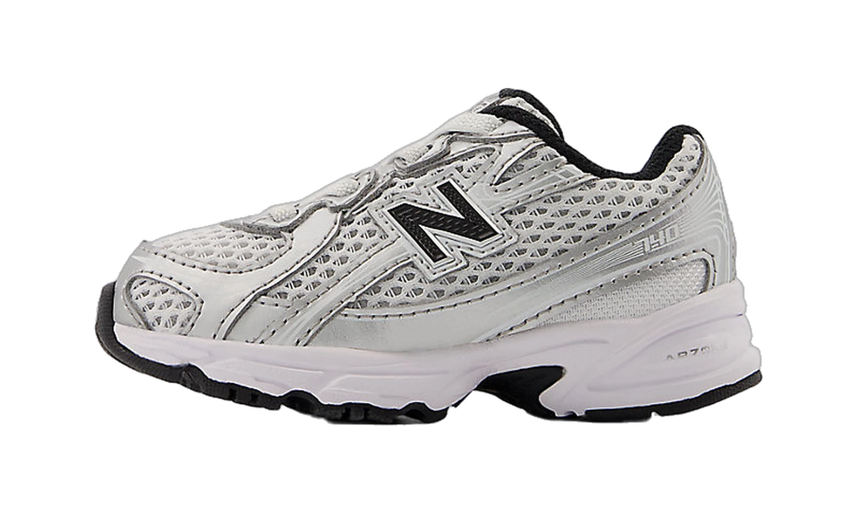 New Balance 740 Bungee Lace Silver Metallic Black (TD)