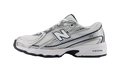 New Balance 740 Bungee Lace White Metallic Silver Navy (PS)