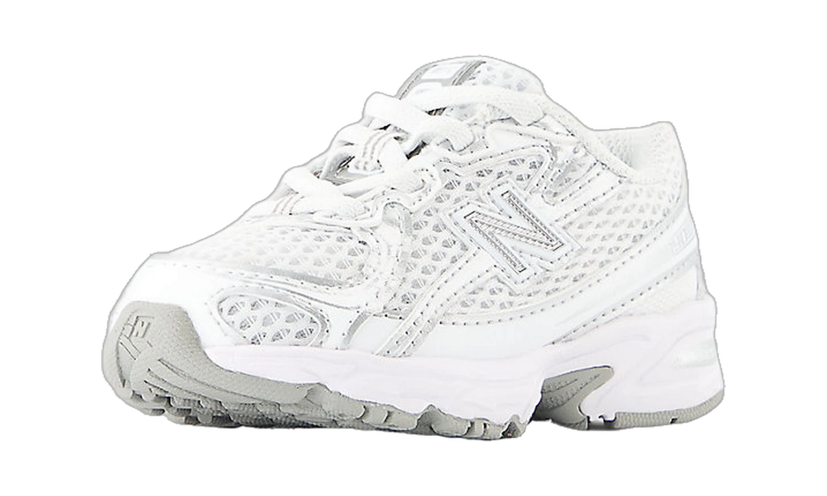 New Balance 740 Bungee Lace White Silver Metallic (TD)