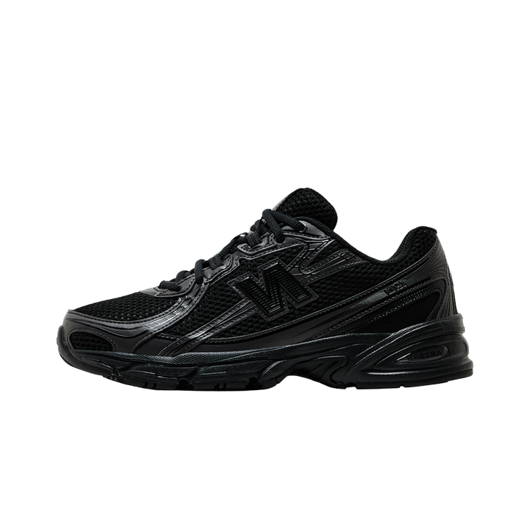 New Balance 740 Triple Black, Black/Black Cement (U740BO2)