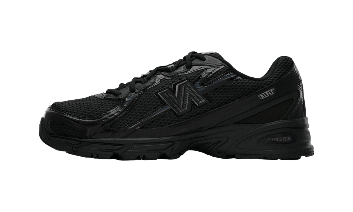 New Balance 740 Triple Black Patent